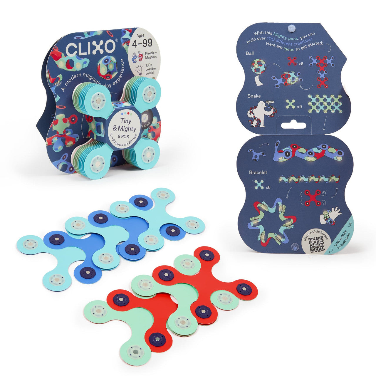 Clixo - Tiny & Mighty - Marine 9 pc
