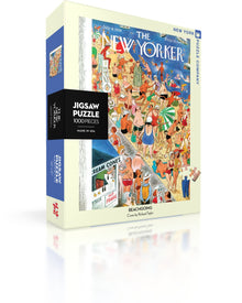New York Puzzle Company 1000pc - Beach Going Puzzle