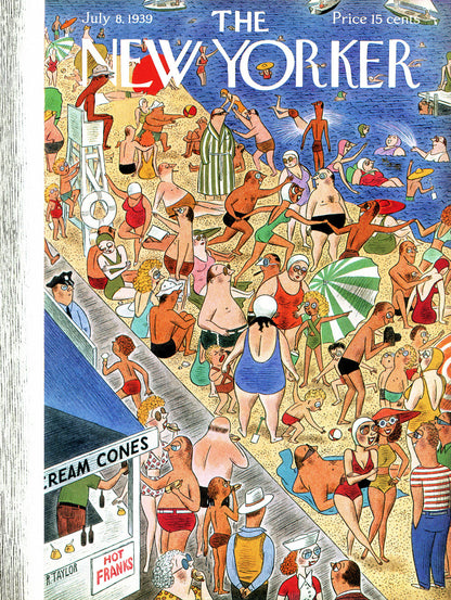 New York Puzzle Company 1000pc - Beach Going Puzzle