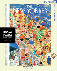 New York Puzzle Company 1000pc - Beach Going Puzzle