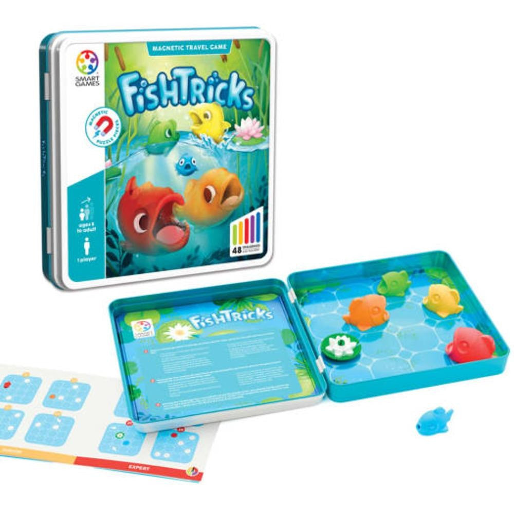 Smart Games Magnetic Travel Game - Fish Tricks