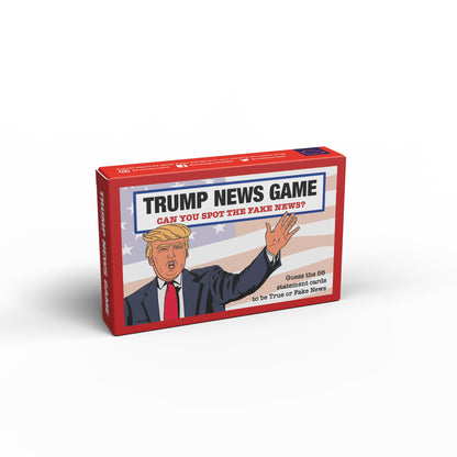 Bubblegum Stuff Fake News Game: Trump Edition - True or False Card Game