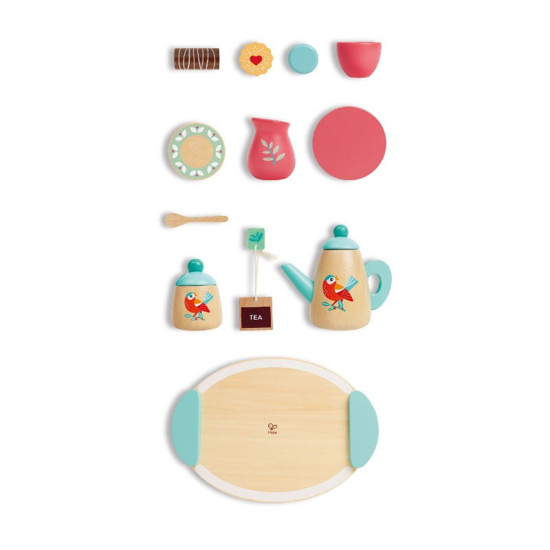 Hape - Tea Time Wooden Play Set