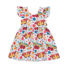Butterflies Lola Dress with Shoulder Frills