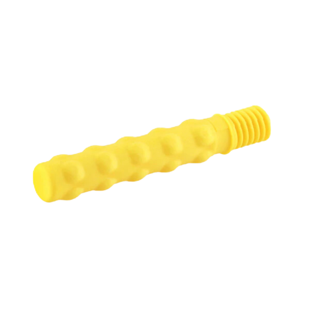 ARK Therapeutic -  Z-Vibe® - Bite-n-Chew Tip XL - Thinner/Textured (Yellow)