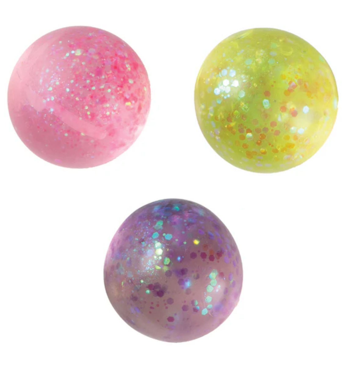 Sensory Sprouts - Galaxy Glitter Balls Purple
