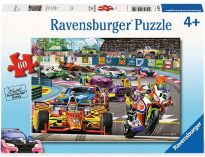 Ravensburger 60pc - Racetrack Rally Puzzle