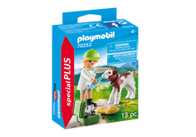 Playmobil - Special Plus - Vet with Calf | 70252