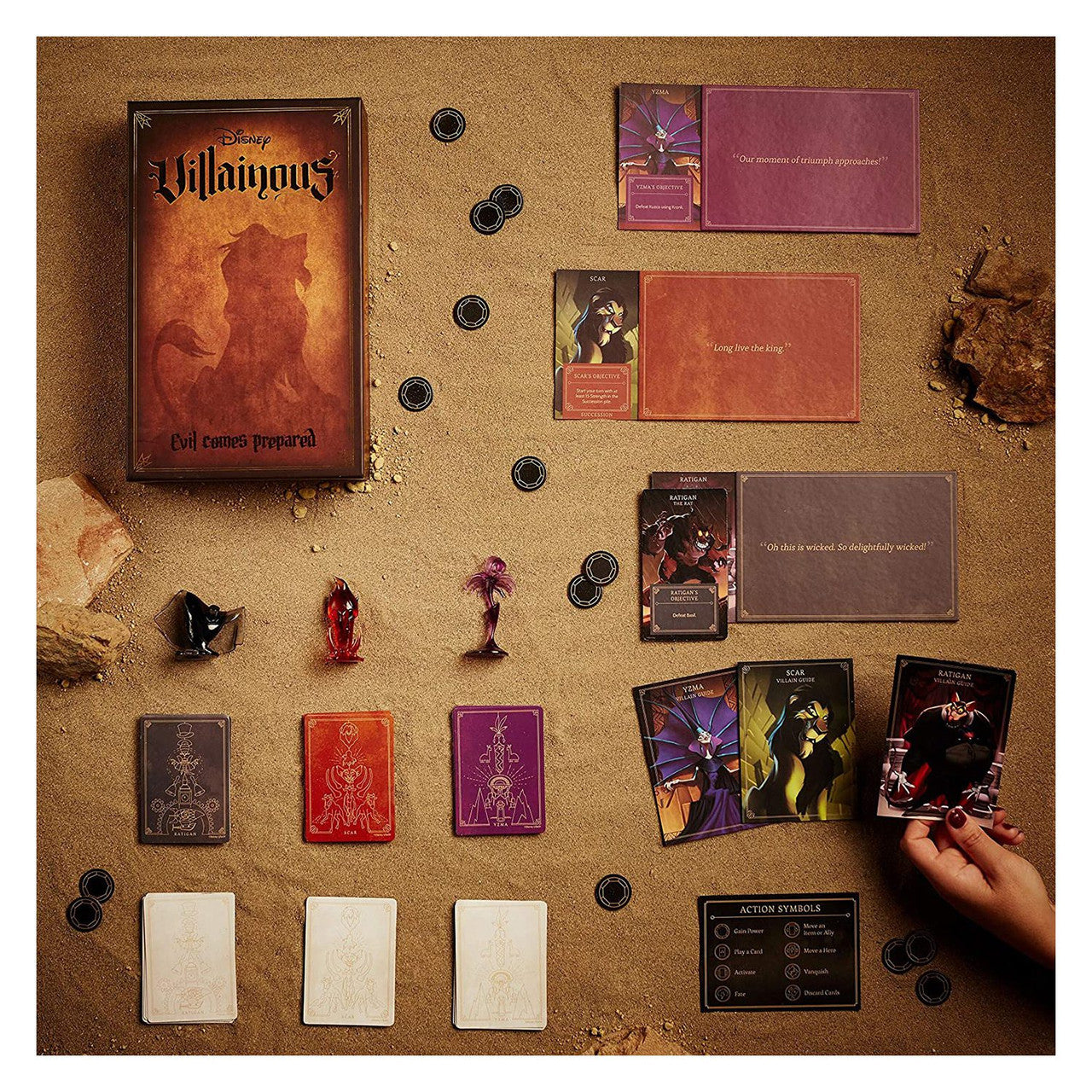 Ravensburger - Villainous Evil Comes Prepared Game