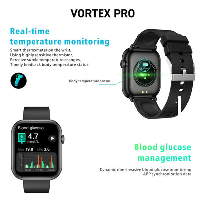 Cactus Vortex Pro - Smart Watch for Teens - Pink and Gold
