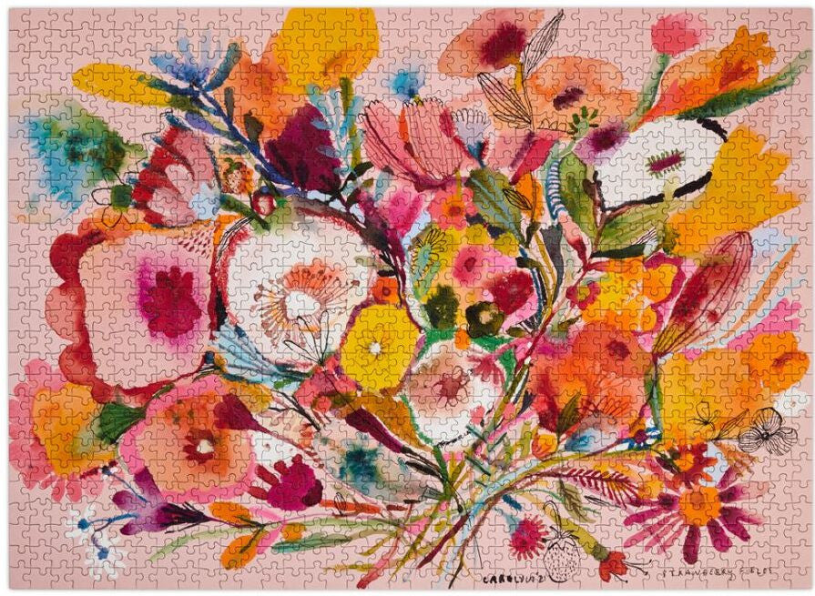 WerkShoppe 1000pc – Strawberry Fields Puzzle