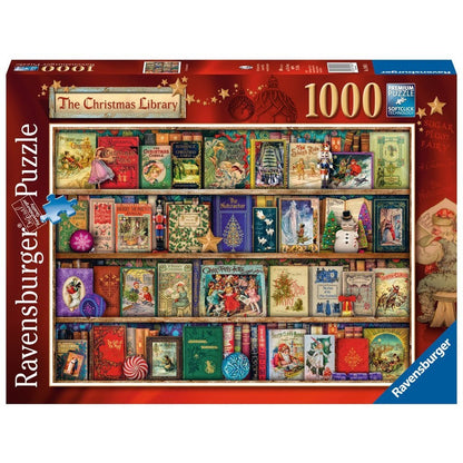 Ravensburger 1000pc - The Christmas Library Puzzle