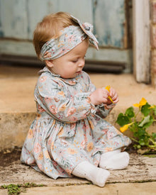 Bébé - Olive Print Overlay Dress (sizes 00-2)