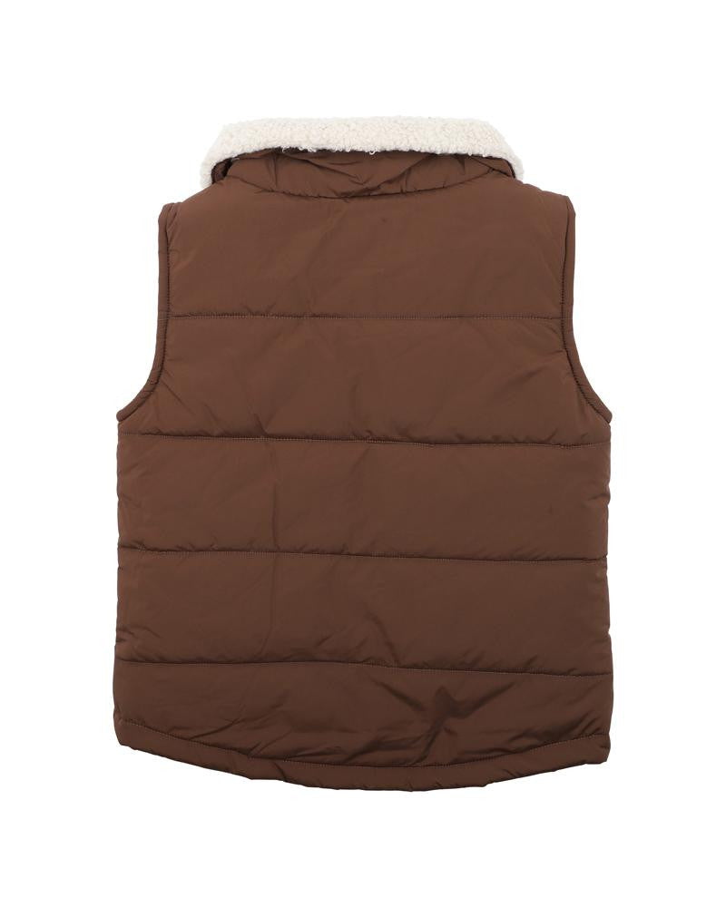 Bébé - Puffa Vest with Collar (sizes 3-5)