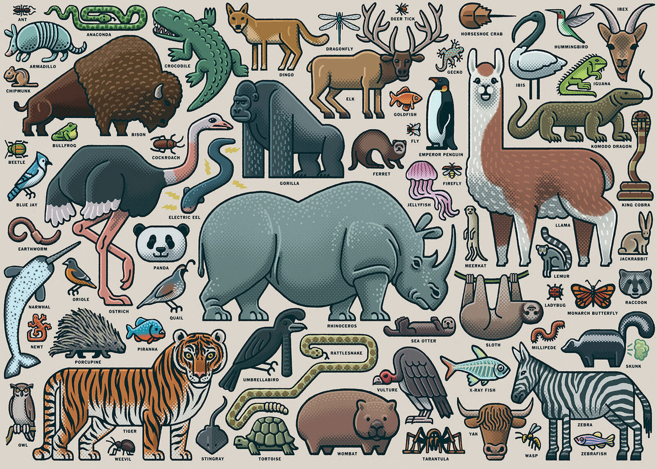 Ravensburger - You Wild Animal 1000pc