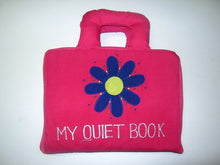 Quiet Book - Cloth Pink Zippered