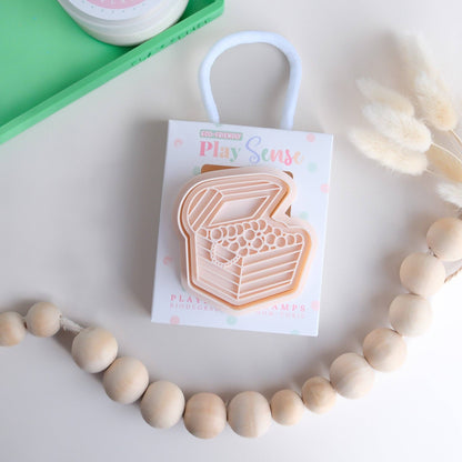 Play Sense - Eco Playdough Stamp | Treasure Chest