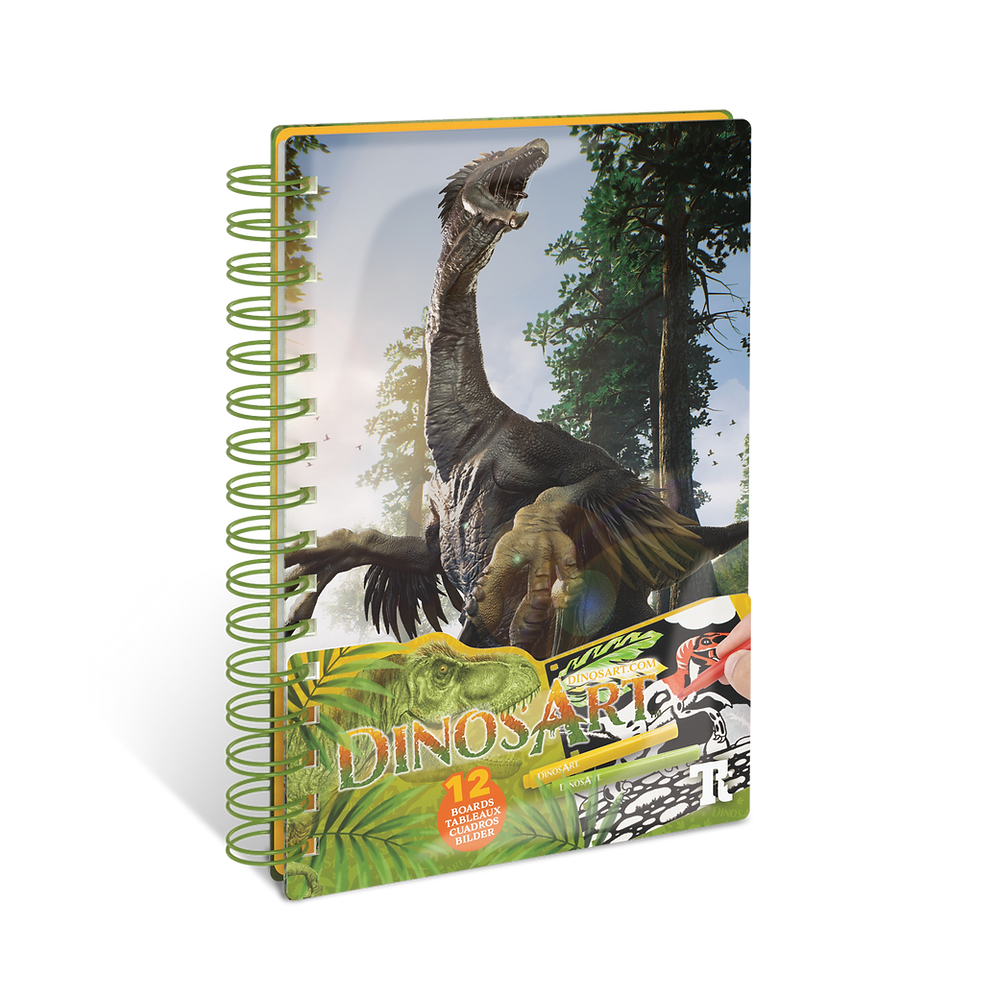 DinosArt - Small Creative Book - Velvet