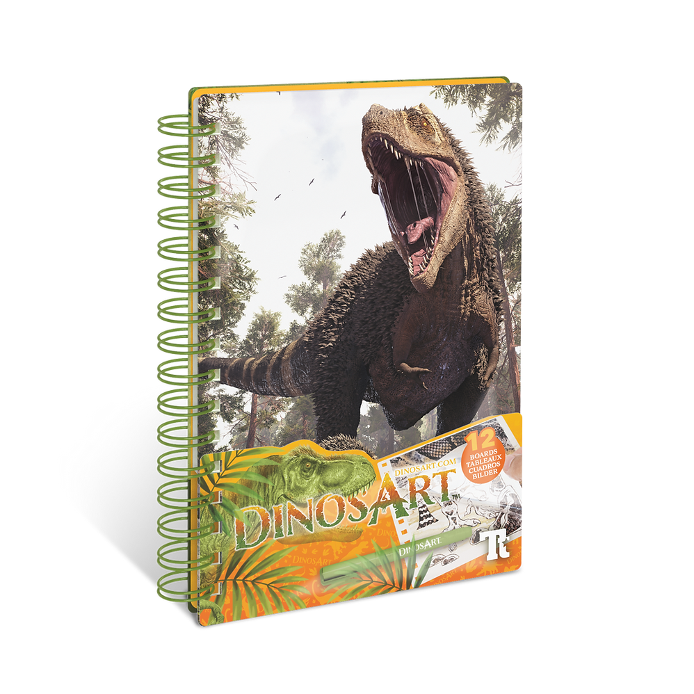 DinosArt - Small Creative Book - Foil