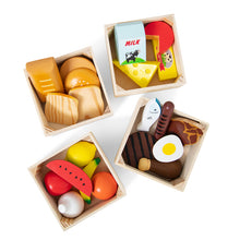 Melissa & Doug - Food Groups - Wooden Play Food 21 pieces