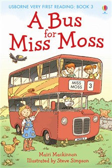 Usborne - Very First Reading Books - A Bus For Miss Moss
