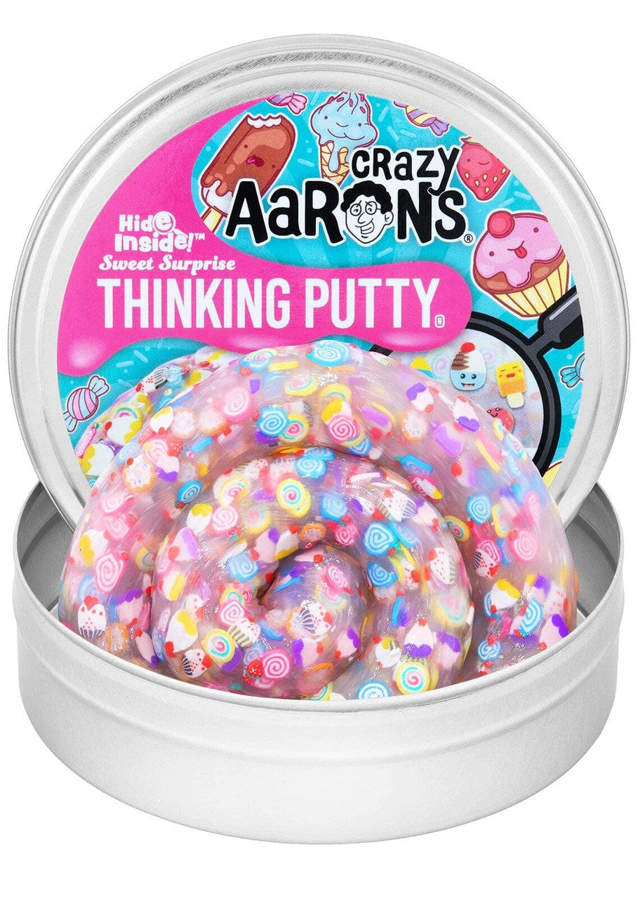 Crazy Aaron's HIDE INSIDE Thinking Putty - Sweet Surprise 4" Tin