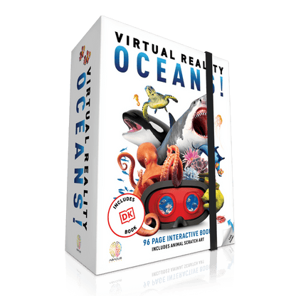 Abacus Virtual Reality Oceans Discovery Gift Set with DK book and VR goggles