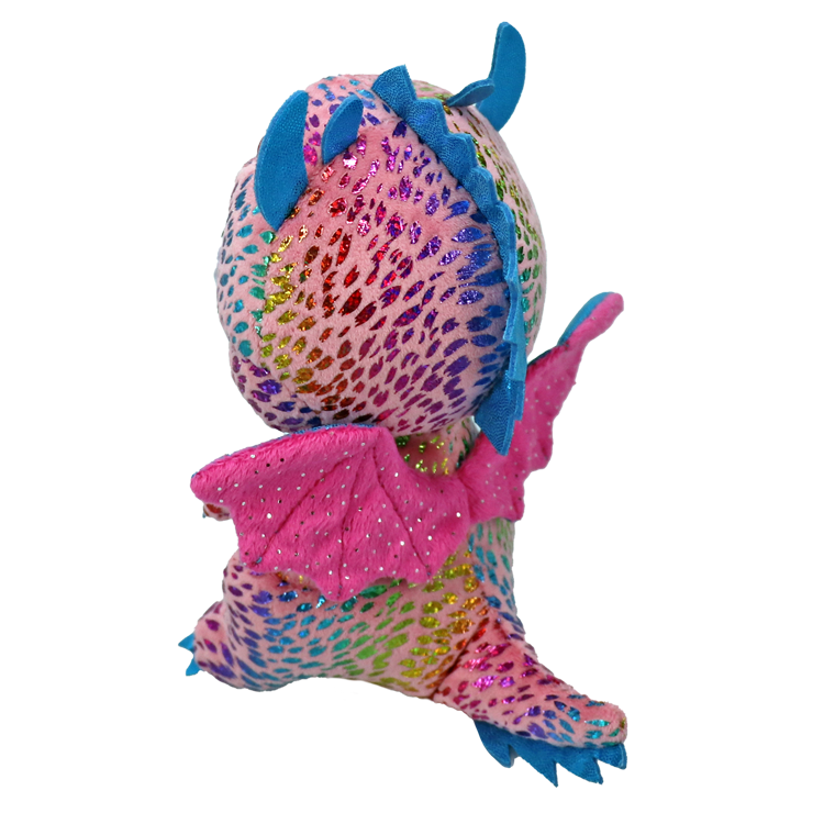 TY Beanie Boos Regular - Flint the Purple Dragon