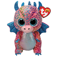 TY Beanie Boos Regular - Flint the Purple Dragon