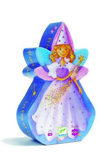Djeco Fairy and Unicorn Silhouette Puzzle 36pce