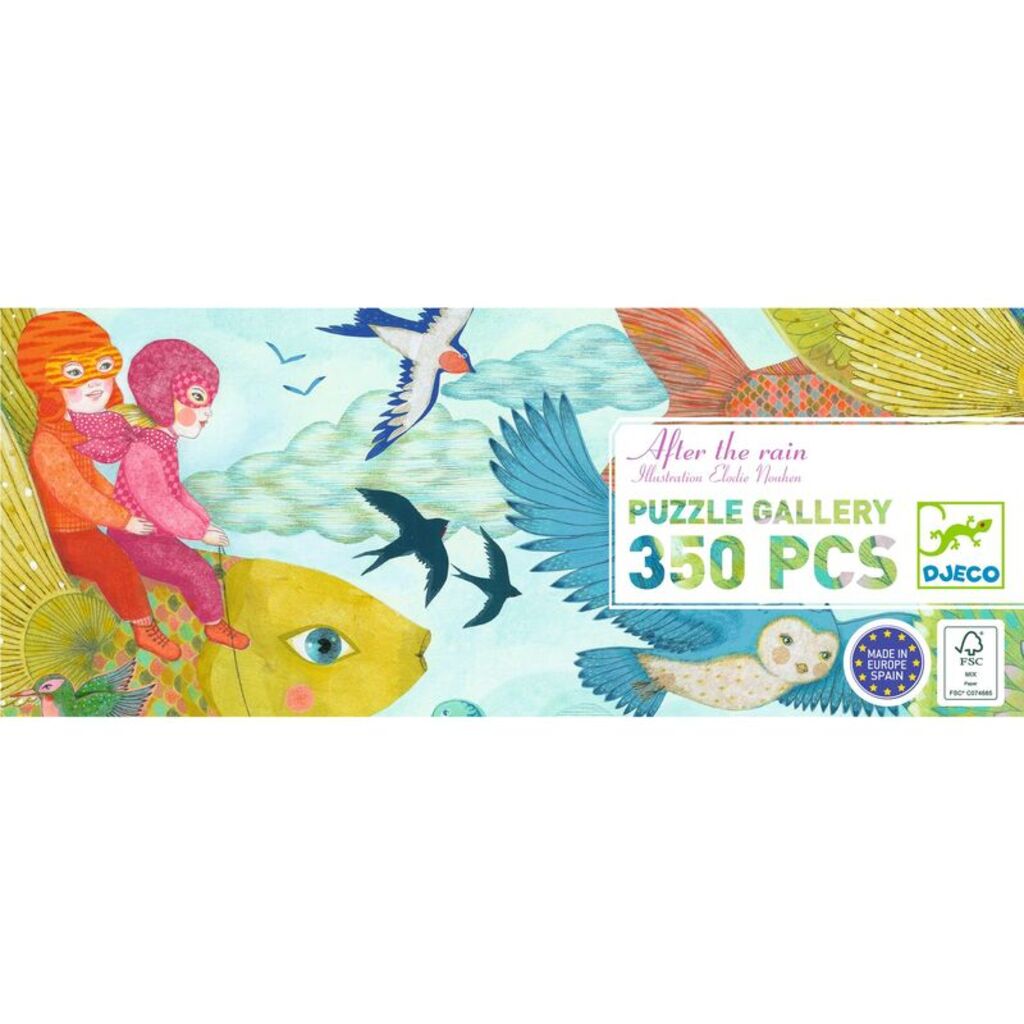 the After the Rain puzzle box shown from the front, displaying its panoramic artwork