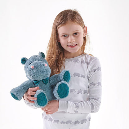 Snuggable Hottie - Hippo