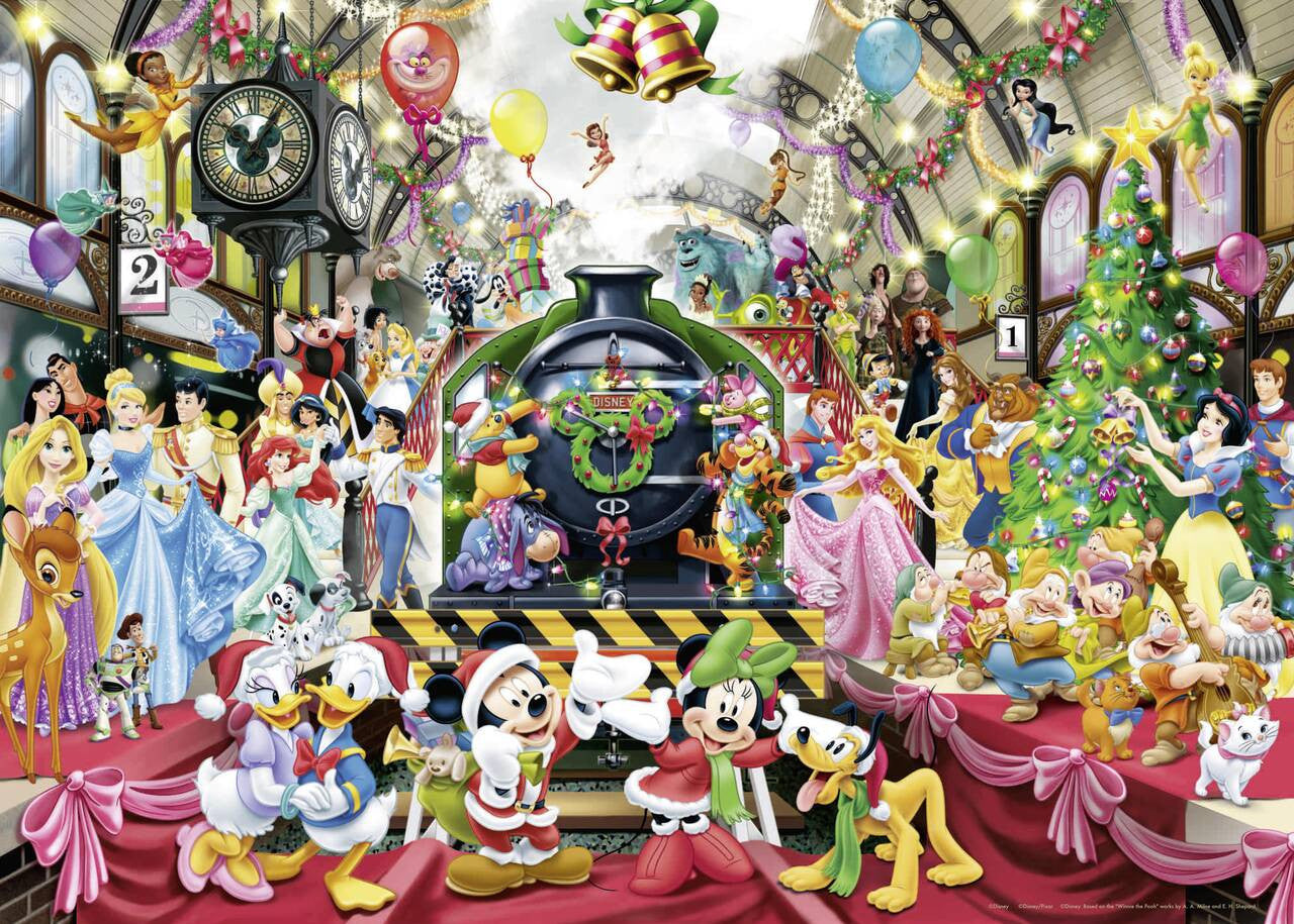 Ravensburger 1000pc - All Aboard for Christmas Puzzle