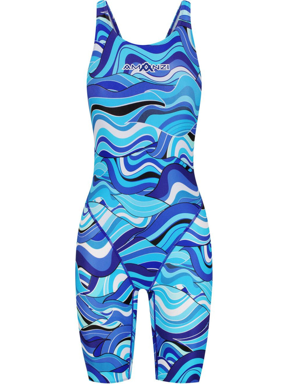 Amanzi - Active Kneelength One Piece Swimmers - Seafire
