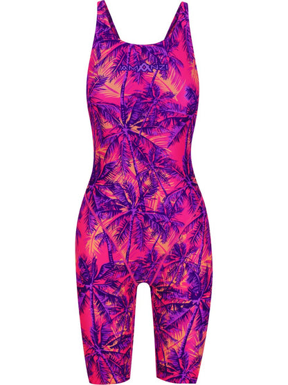 Amanzi - Active Kneelength One Piece Swimmers - Tropix