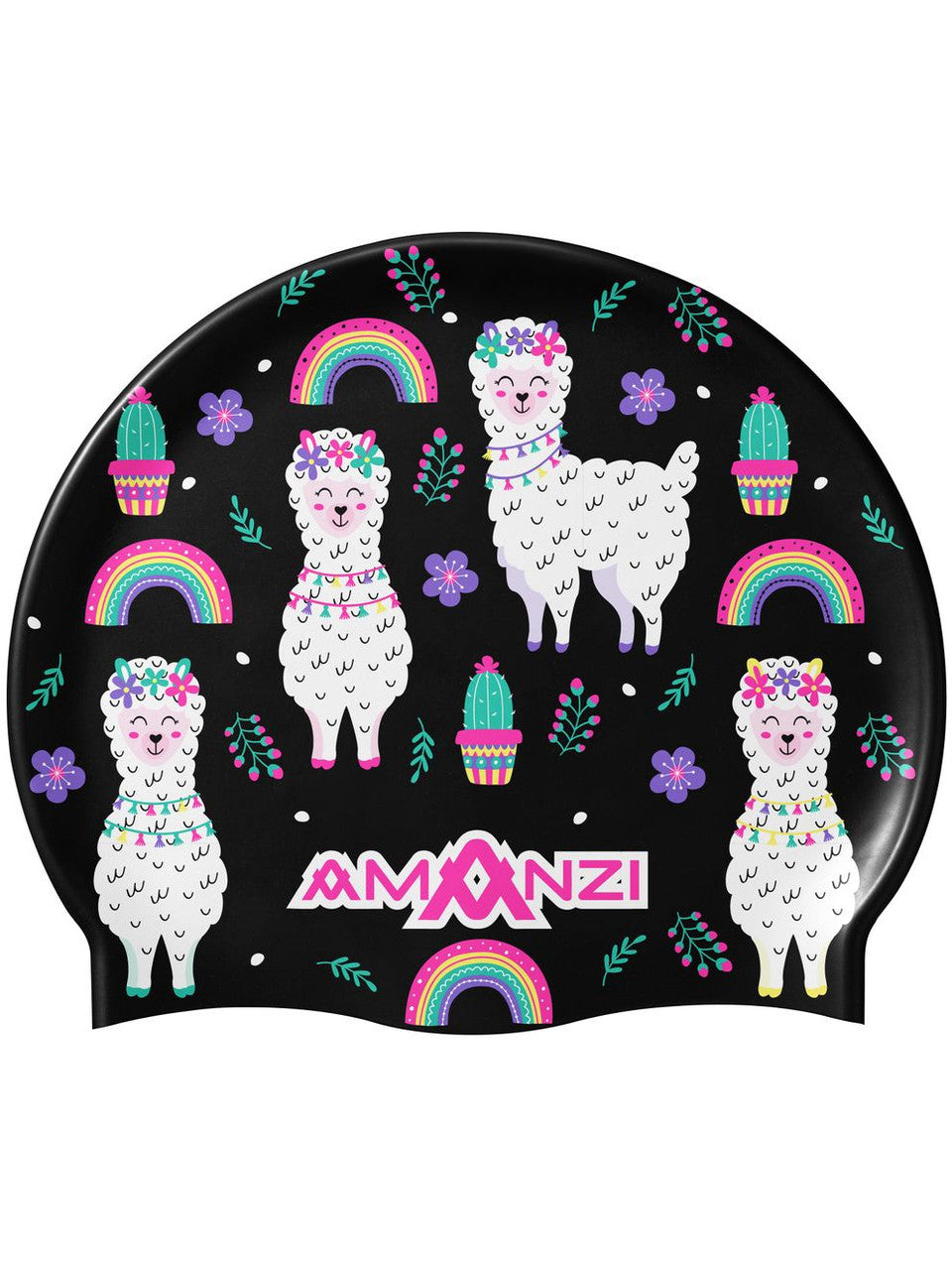 Amanzi - Ooh La Llamas Swim Cap