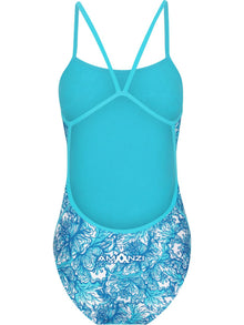 Amanzi - Girls Proback One Piece Swimmers - Aquarelle