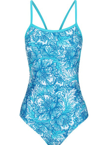 Amanzi - Girls Proback One Piece Swimmers - Aquarelle