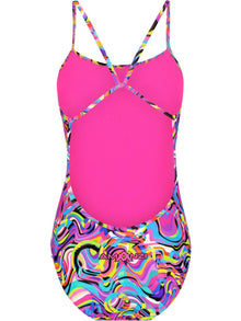 Amanzi - Girls Proback One Piece Swimmers - Spritz
