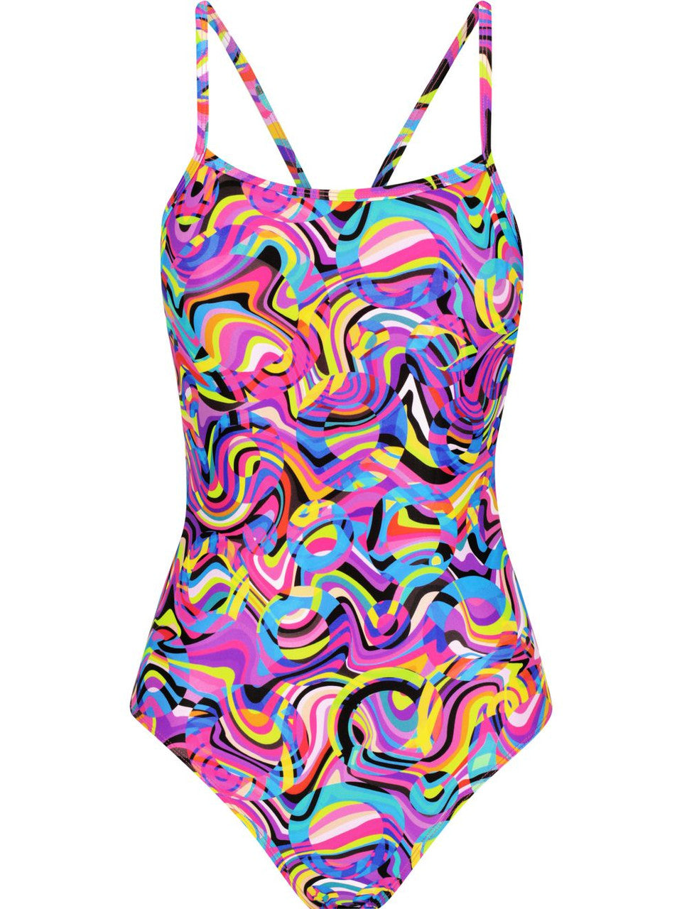 Amanzi - Girls Proback One Piece Swimmers - Spritz