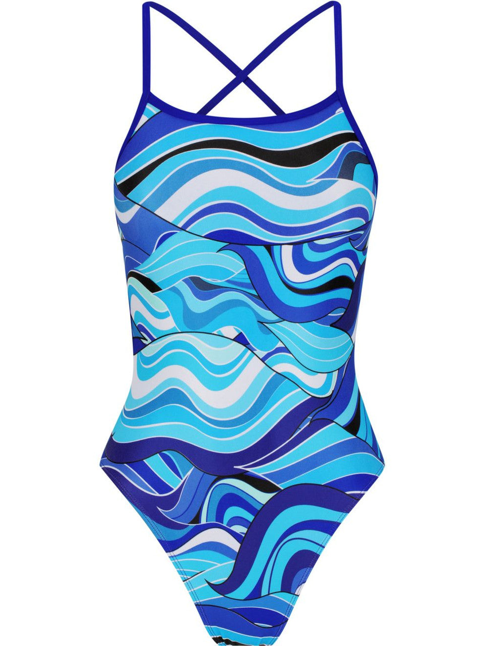 Amanzi - Girls Tie Back One Piece Swimmers - Seafire