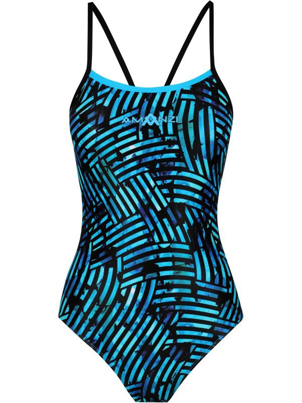 Amanzi - Girls Proback One Piece Swimmers - Zephyr