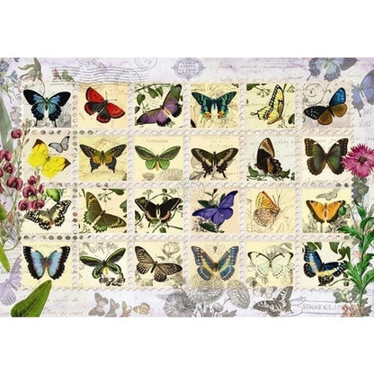 Anatolian 500pc - Butterfly Stamps Puzzle