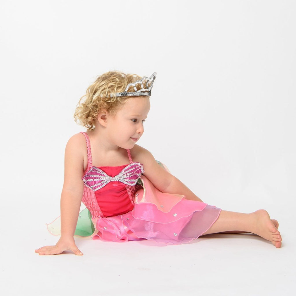 Fairy Girls - Pink Aqua Mermaid Dress