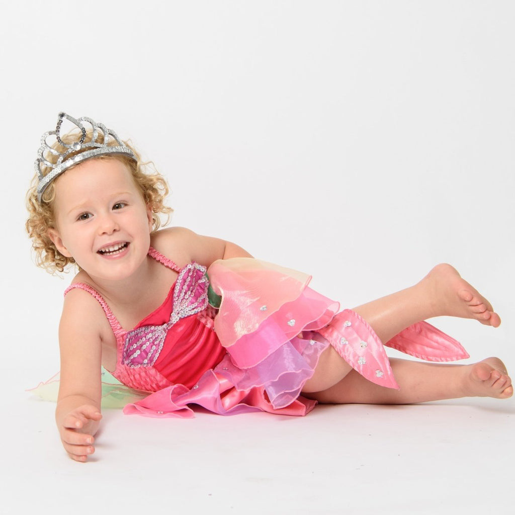Fairy Girls - Pink Aqua Mermaid Dress