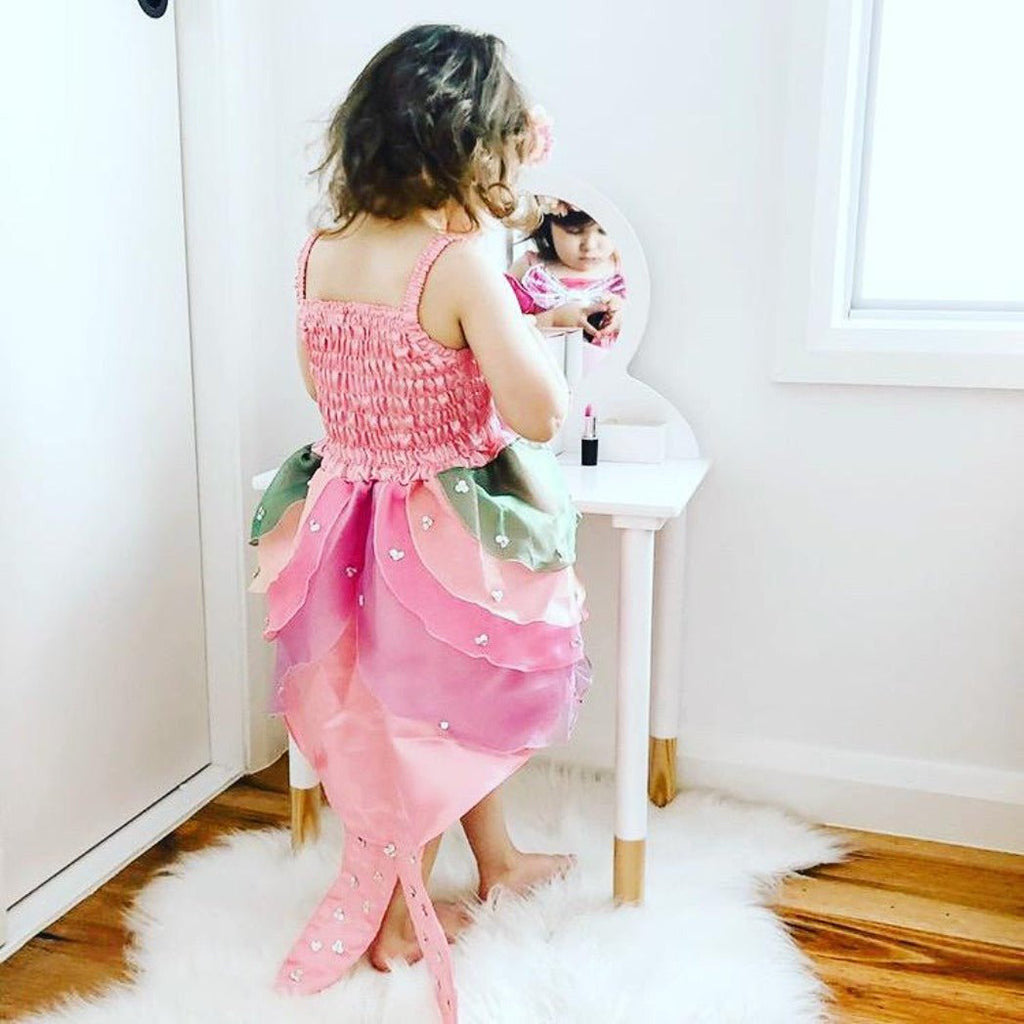 Fairy Girls - Pink Aqua Mermaid Dress