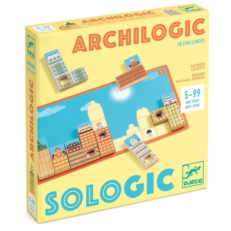 Djeco Archilogic Sologic Game with 60 Challenges product image 1