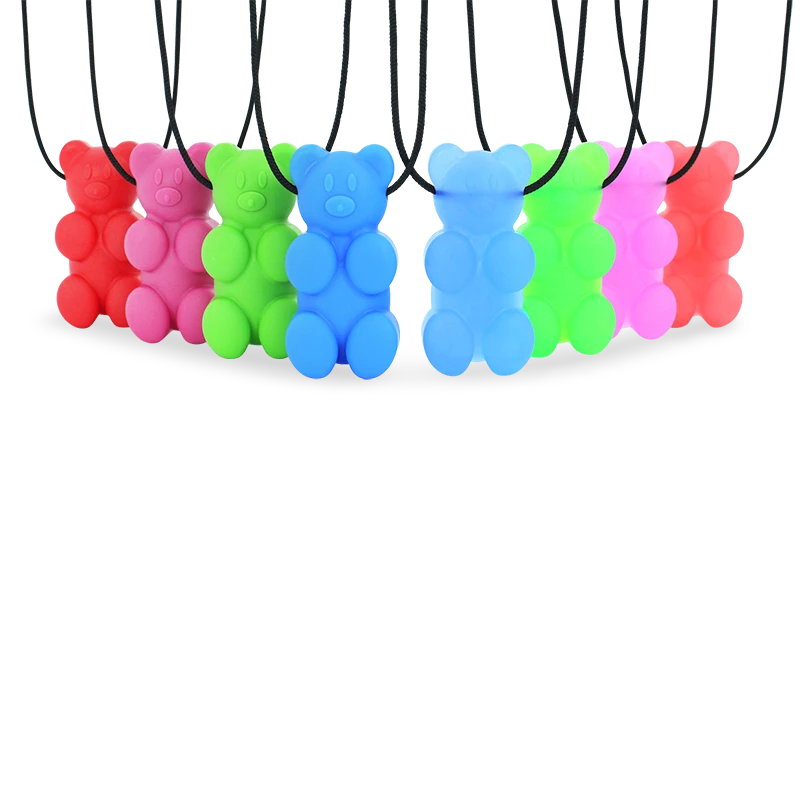 ARK Therapeutic Gummy Bear Chew Necklace - Sensory Chew Tool
