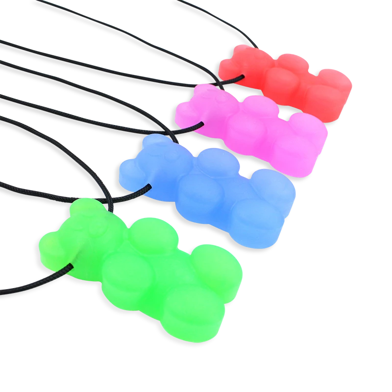ARK Therapeutic Gummy Bear Chew Necklace - Sensory Chew Tool