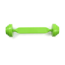 Lime Green ARK proBarbell, the heavier weighted oral motor tool for exercises targeting lip closure, lip strength and endurance.
